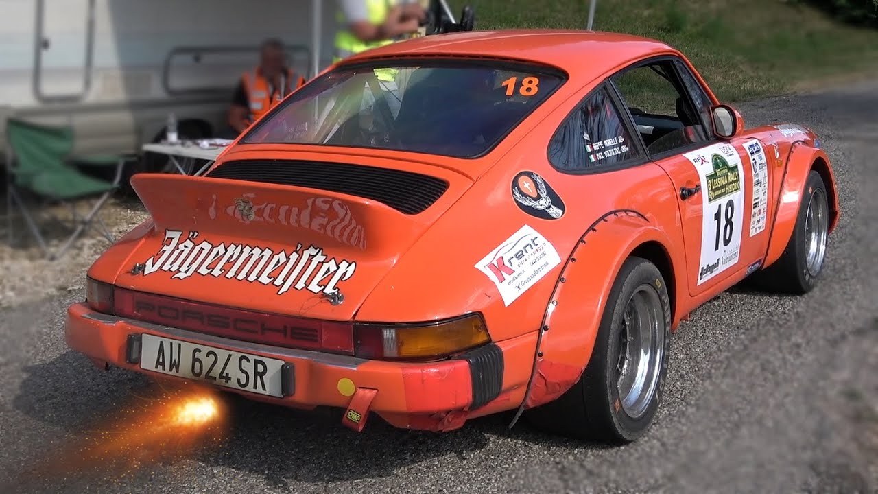 Old Rally Cars ROARING at the Start Line! - Ford Sierra Cosworth, Porsche 911 RS, BMW M3 E30 & More!