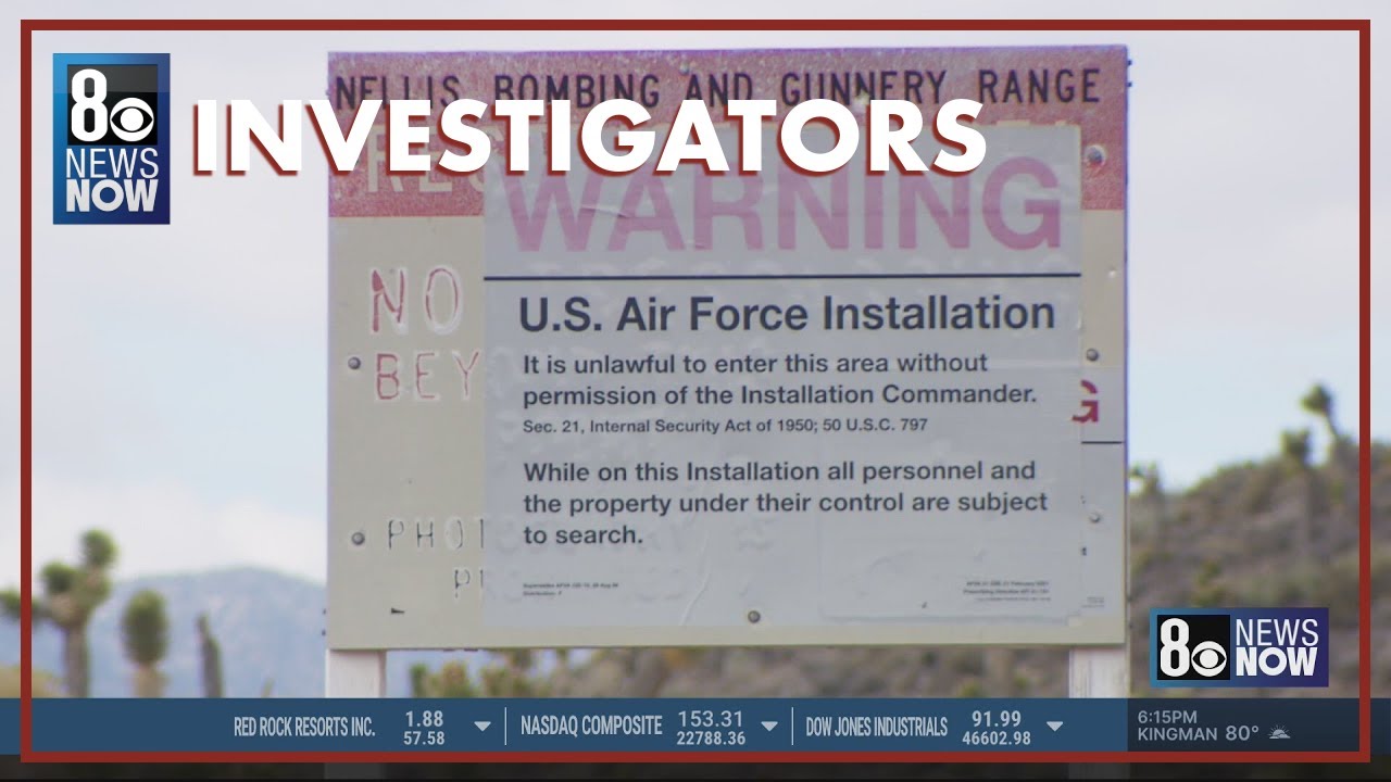 Investigation deepens following discovery at 'incident' site near Area 51 outside Las Vegas