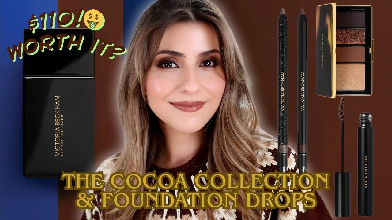 Тестируем НОВУЮ коллекцию Cocoa и тональные капли от Victoria Beckham 🤎 Стоит ли она своей роскош...