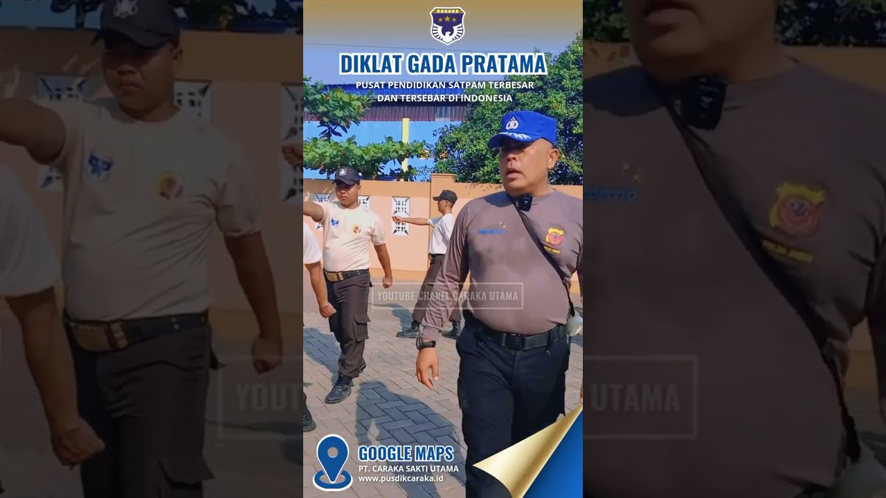 Kalo Langkah Pertama Benar Jalannya Juga Benar Latihan PBB Diklat Satpam Gada Pratama Ak 74
