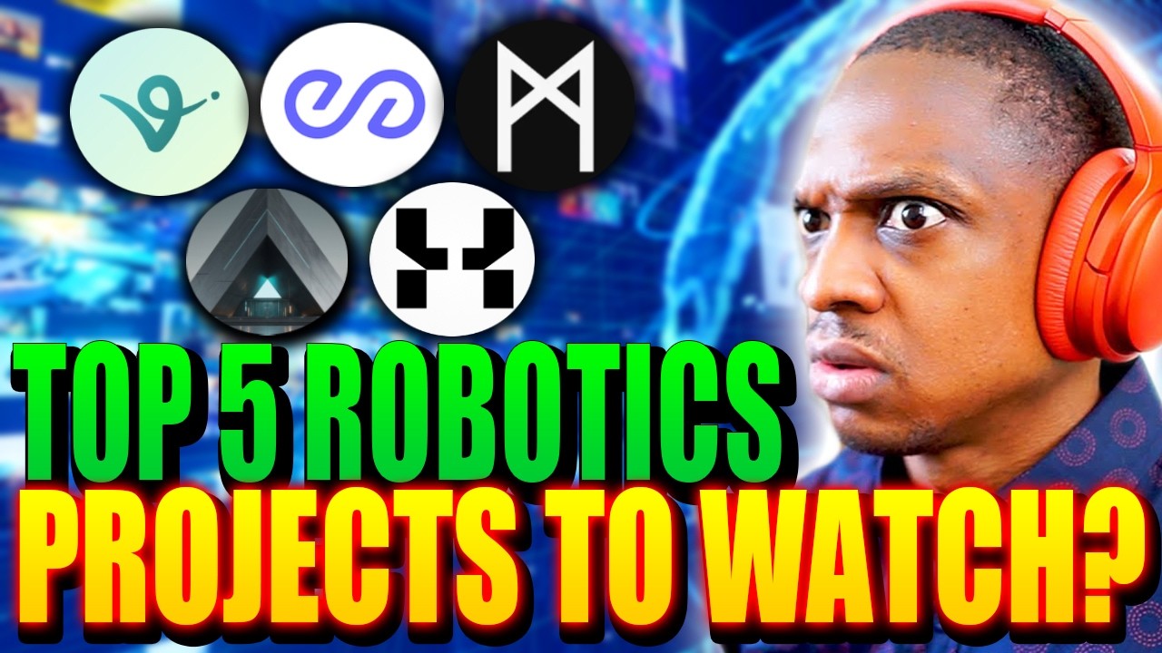 Top 5 Robotics Crypto Projects for 2026 (Peaq, Auki & More)