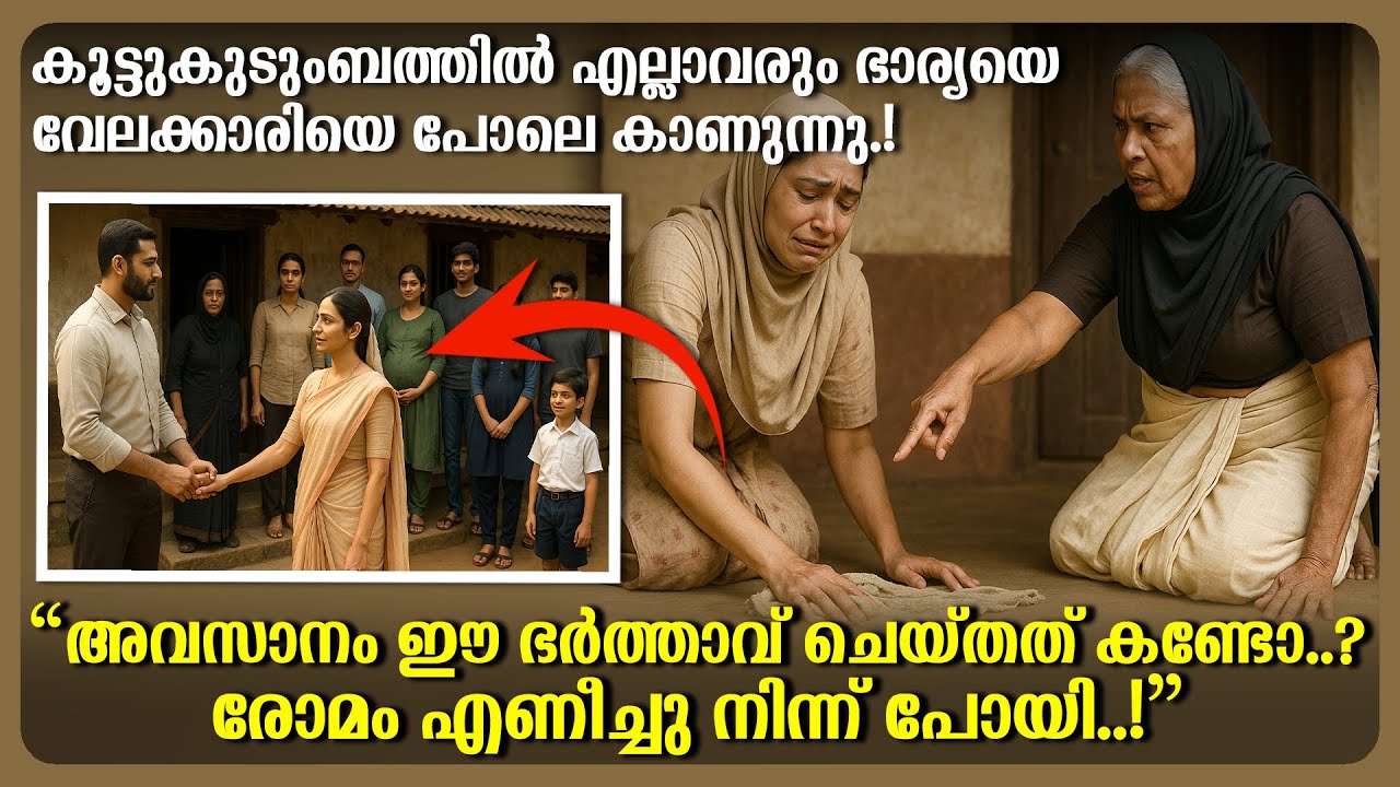 കൂട്ടുകുടുംബത്തിൽ ഭാര്യയെ വേലക്കാരിയായി കാണുന്നു, ഭർത്താവിന്റെ പ്രവൃത്തി കണ്ട് രോമം എണീച്ചു പോയി!