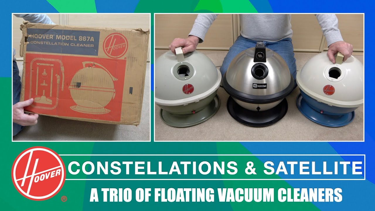 Two Vintage Hoover Constellation Vacuum Cleaners & A Chinese Imposter!
