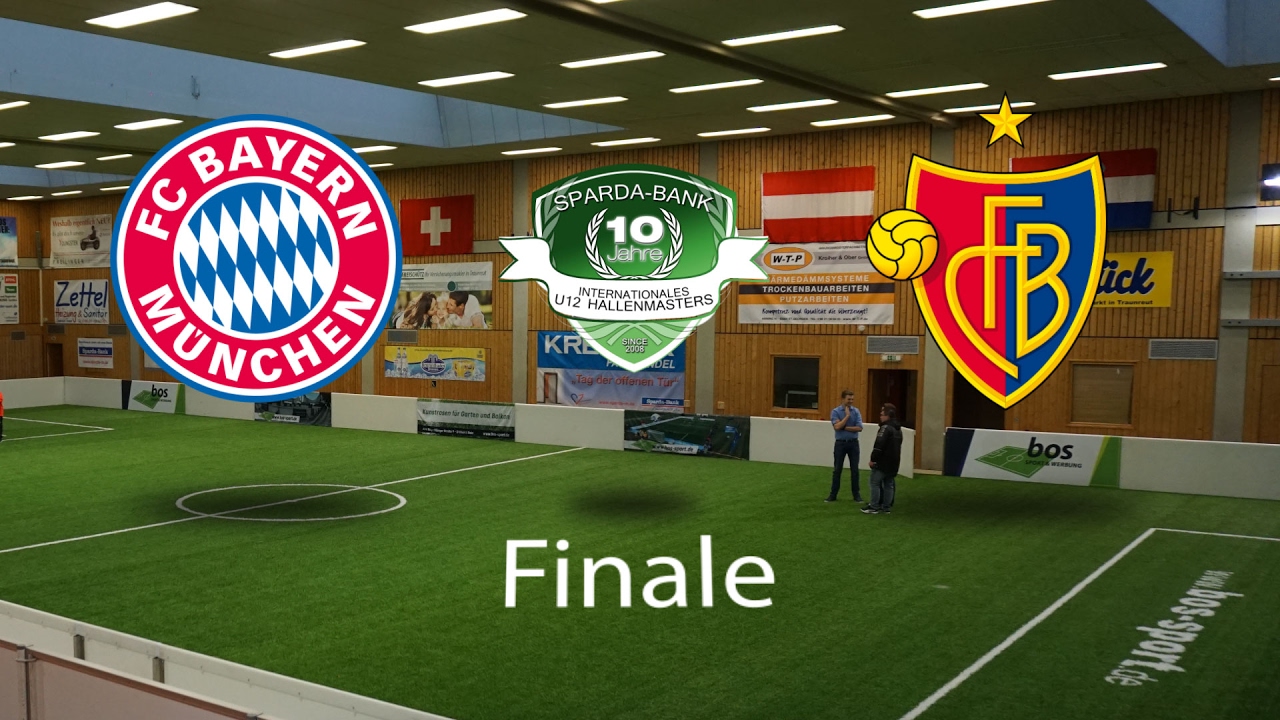 Spiel 46: Finale: FC Bayern M&uuml;nchen - FC Basel │U12 Hallenmasters TuS Traunreut 2017