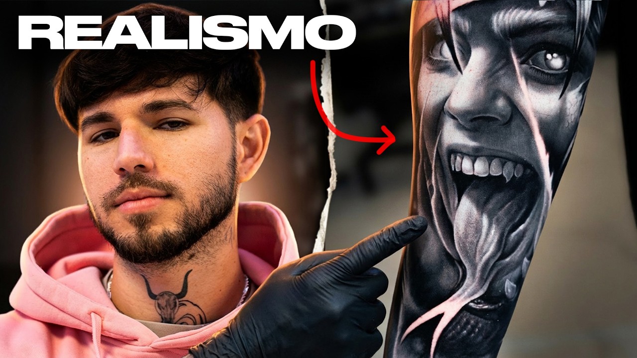 Así es como Tatúo un Realismo Ilustrativo vs Fotográfico | Tatuaje retrato realista