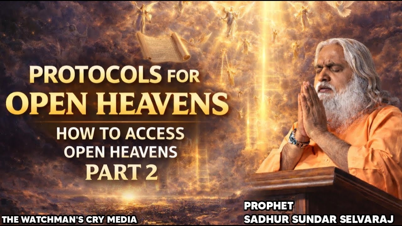 PROTOCOLS FOR OPEN HEAVENS | How to Access Open Heavens | SADHU SUNDAR SELVARAJ PART 2