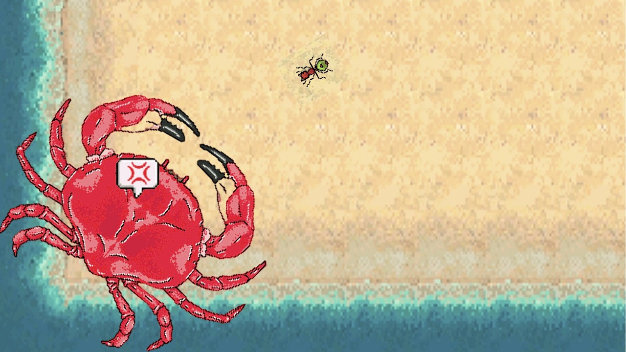 КАК ПРОХОДИТЬ КРАБА в Pocket Ants