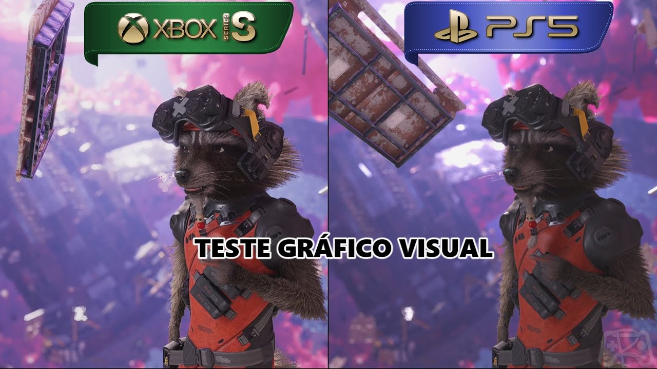 GUARDIANS OF THE GALAXY [XBOX SERIES S vs PS5]