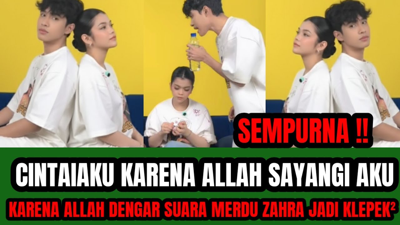BURUAN NONTON KESERUAN ZAHBY ‼️ CINTAI AKU KARENA ALLAH ASEEKK !!