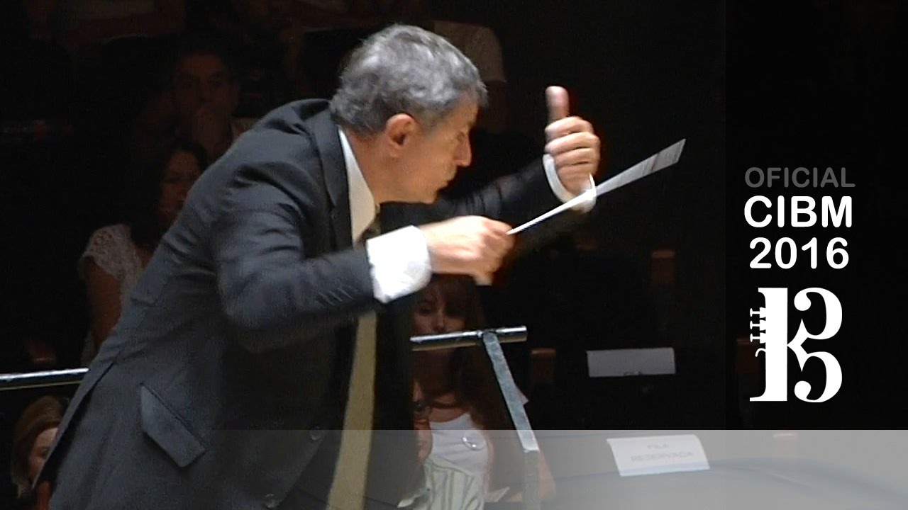 CIBM 2016 - Banda Municipal de Barcelona - Ceremonial, moviment simfònic núm. 10, op. 125