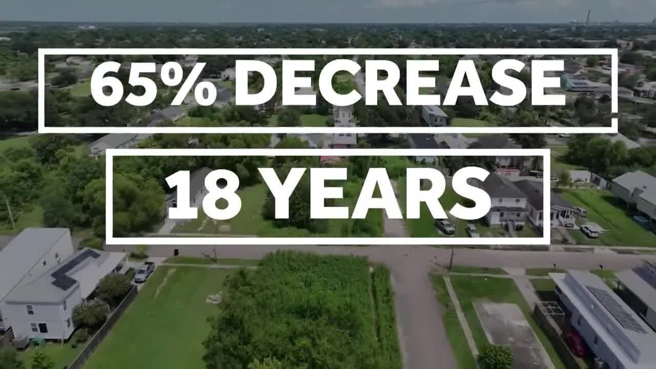 The Lower Ninth Ward was hit hard by Hurricane Katrina. 20 years later, people are still rebuilding