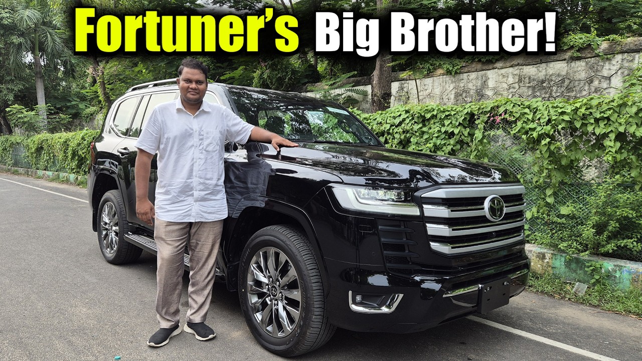 ₹3 Crore SUV That Feels Like a Giant Fortuner! Toyota Land Cruiser LC300 ZX 2025 Full Review