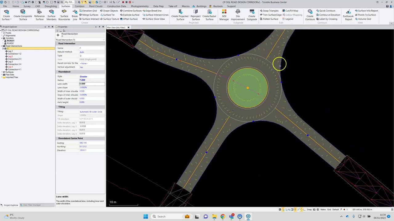TBC - Corridor Intersection Overview