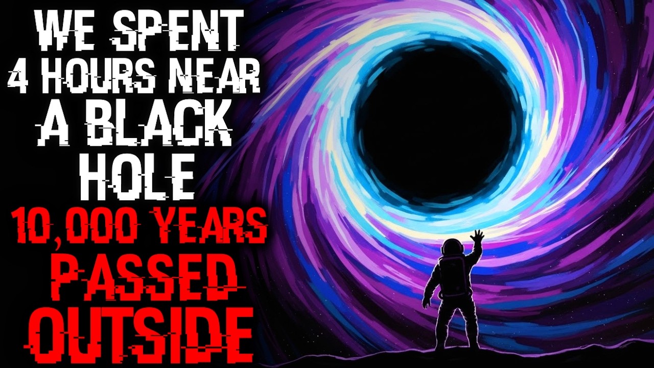 We Spent 4 Hours Near A Black Hole. 10,000 Years Passed Outside | Sci-fi Creepypasta