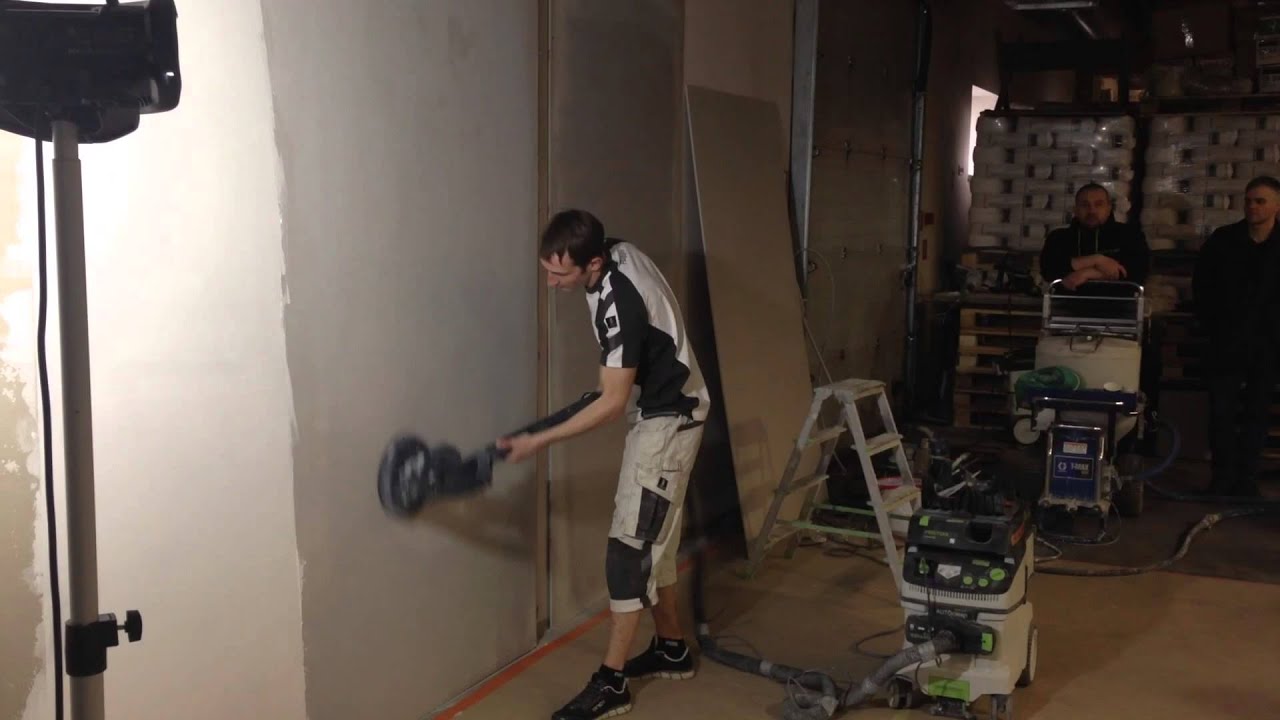 Flugger apmācība 2016. Festool slīpēšana