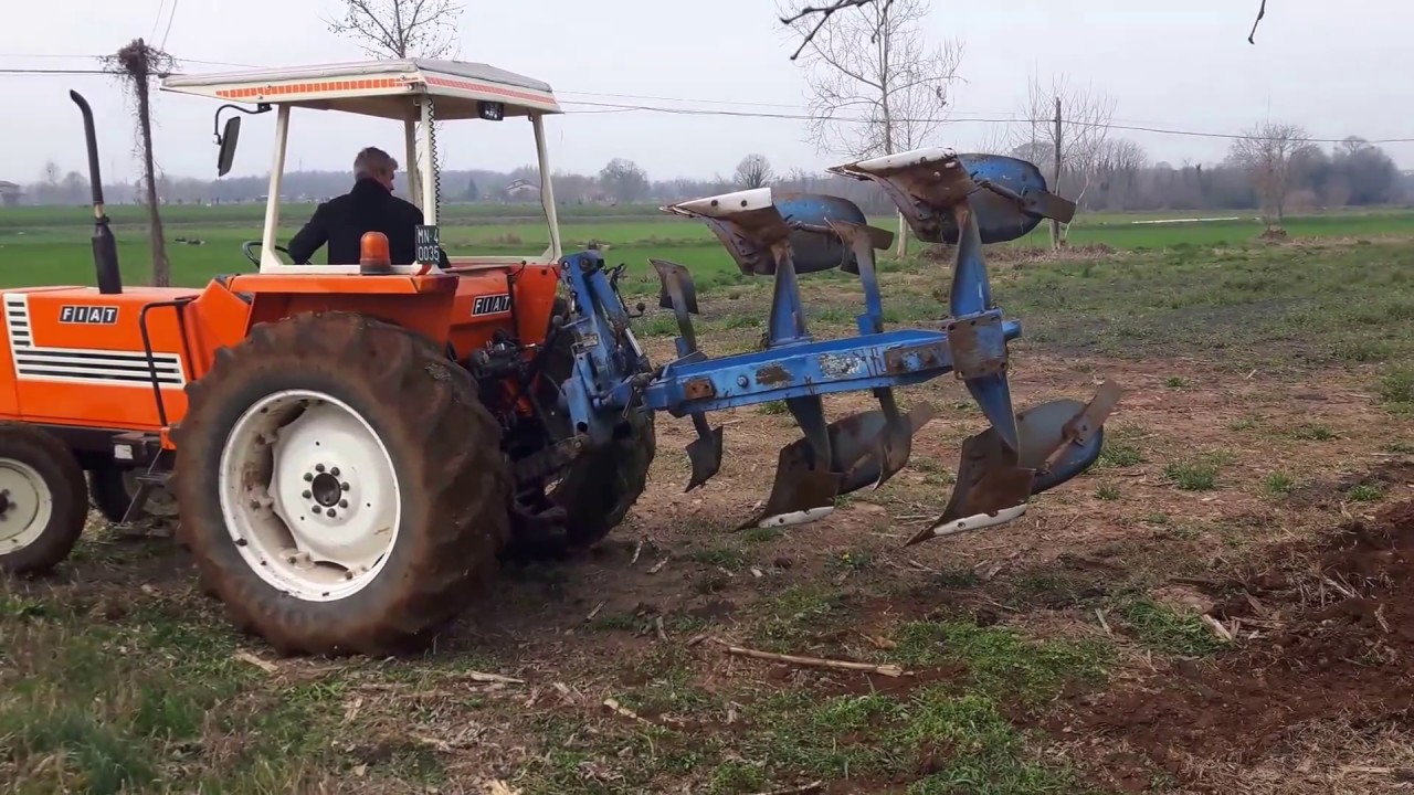 Fiat 780 aratura 2017