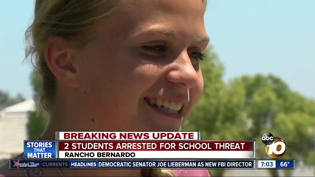 2 students arrested for school threat