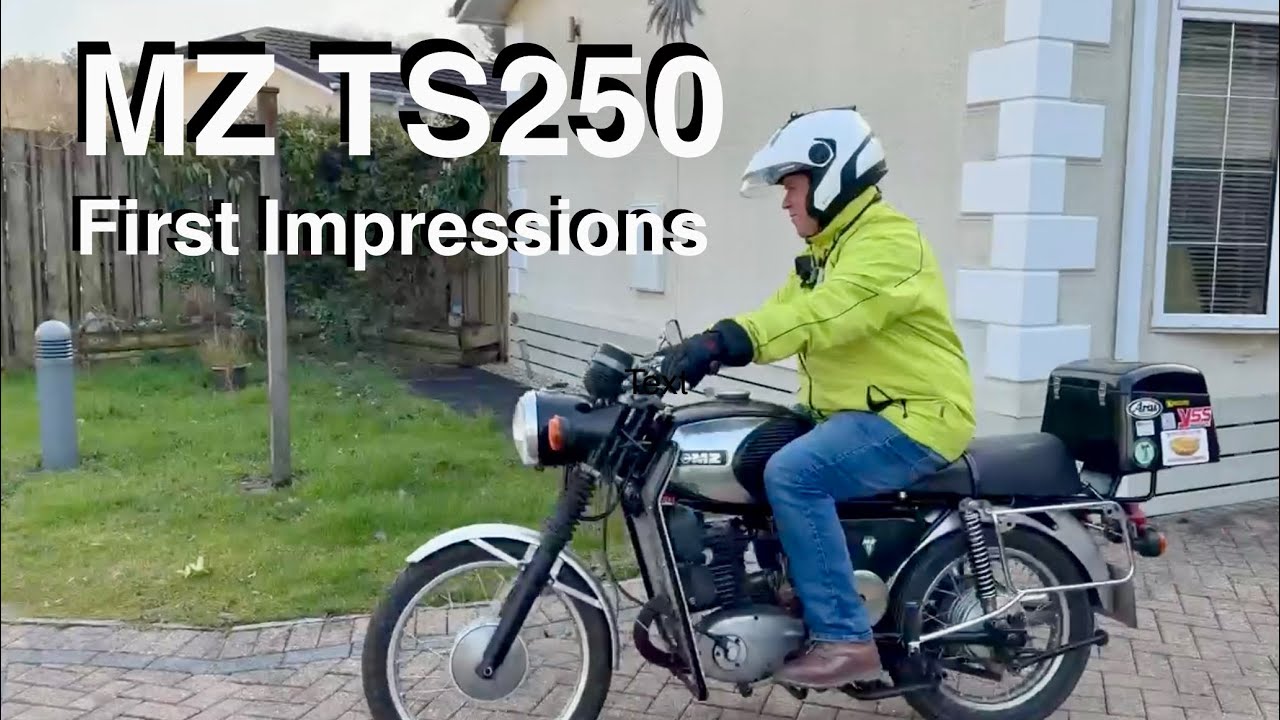 Первые впечатления от MZ TS 250!