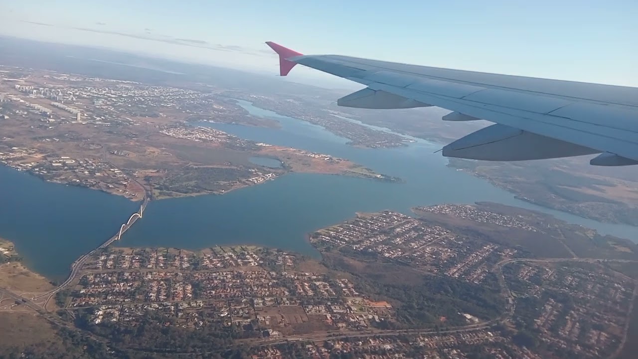Vôo de Brasília-DF para João Pessoa-PB - Decolagem...