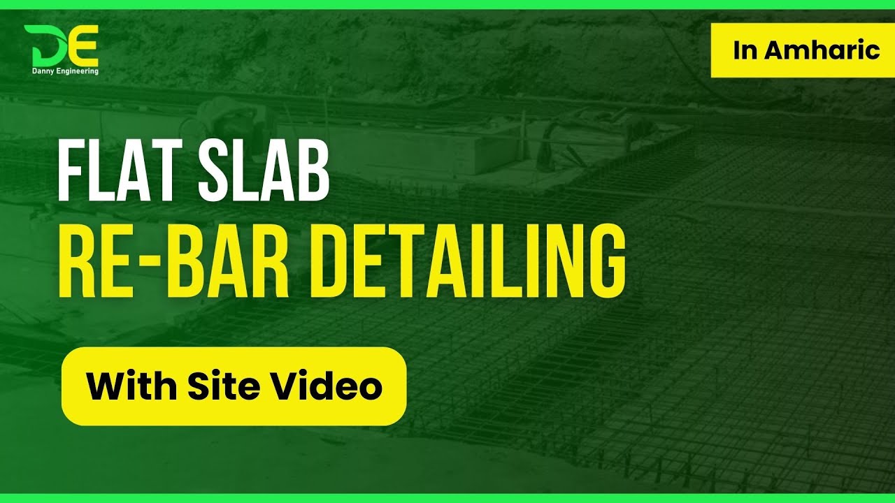 Flat Slab Reinforcement bar Detailing Site Video