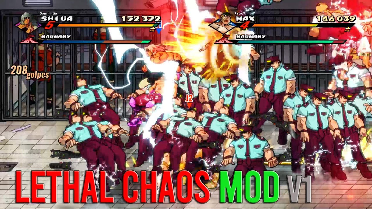 Streets Of Rage 4 - Lethal Chaos V1 w/ DonMilitia Arcade Mania+ V8 (1.673.948)