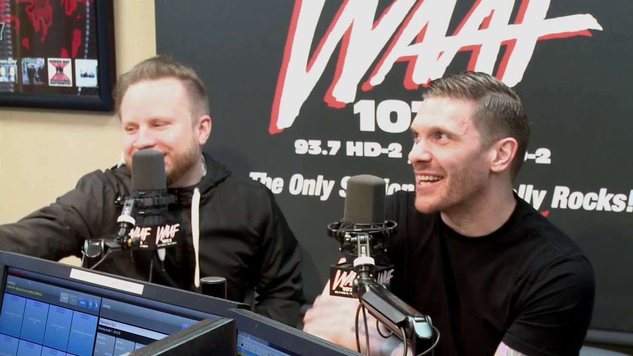 Brent & Zach of Shinedown at WAAF - Full Interview