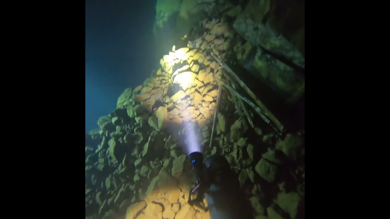 Bonne Terre Mine - level 4 tour on a DPV
