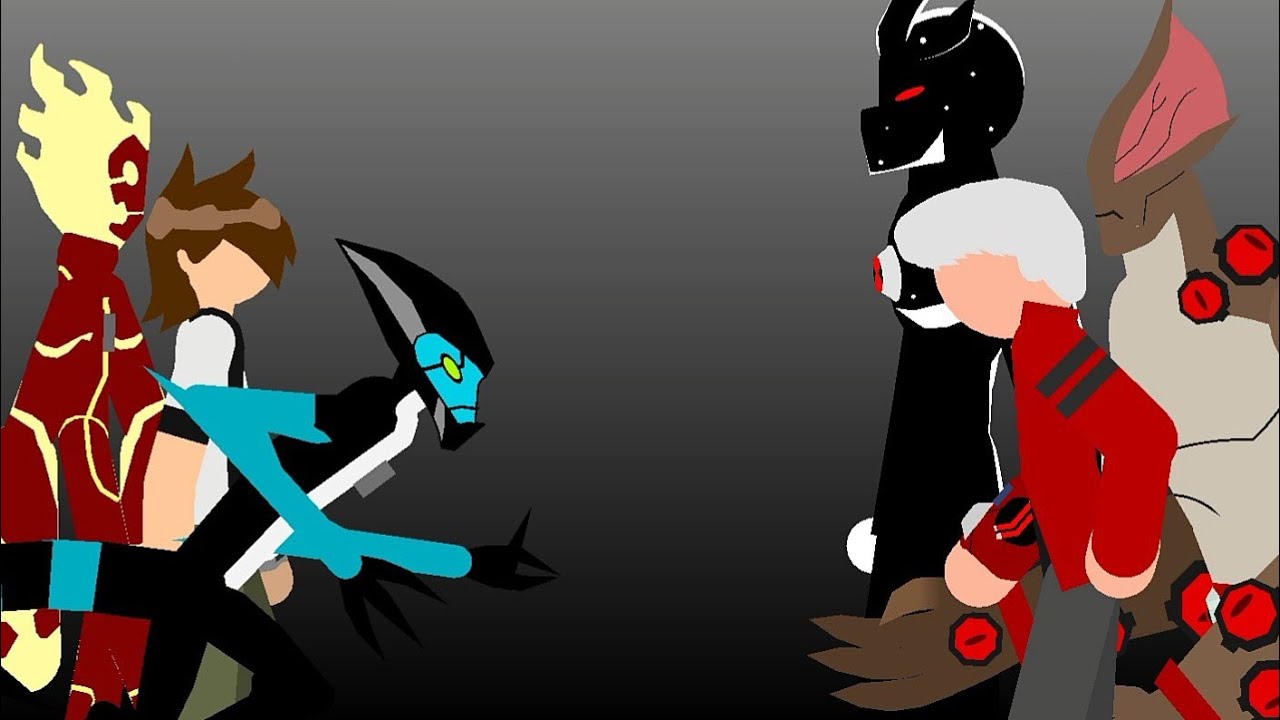 BEN 10 CLASSIC 🆚 ALBEDO UAE Stick nodes