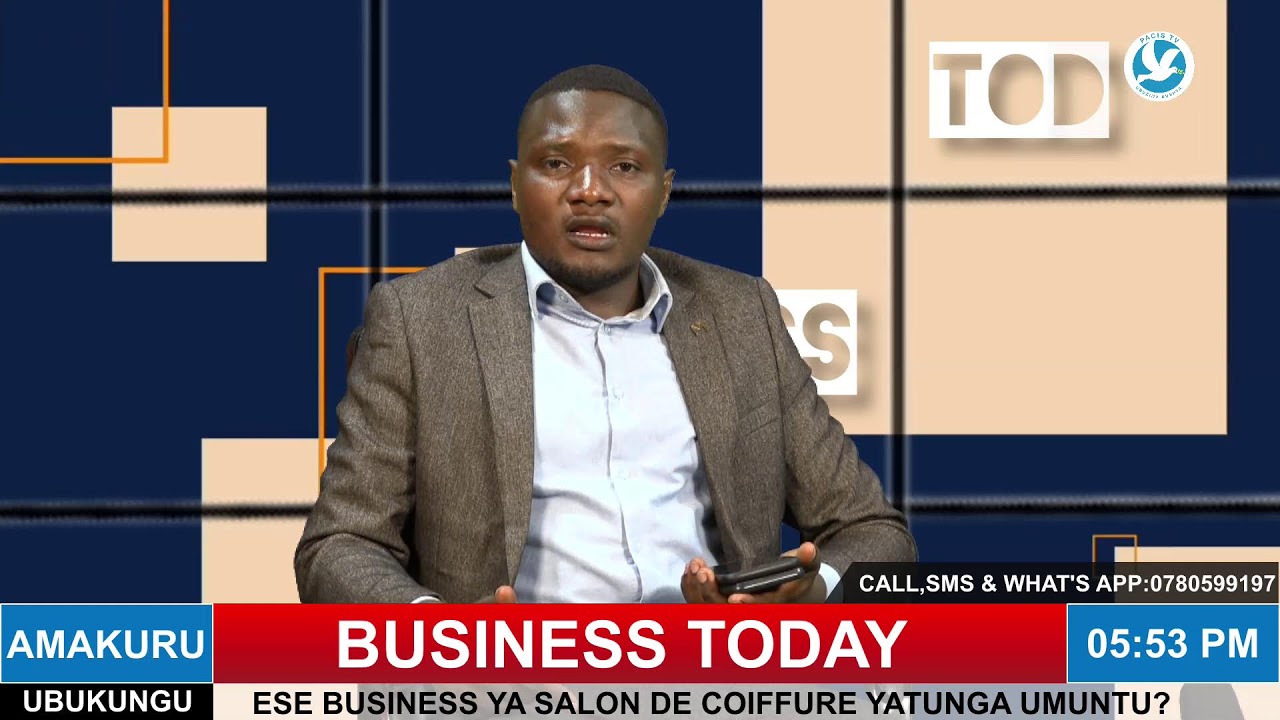 ESE BUSINESS YA SALON DE COIFFURE YATUNGA UMUNTU? BUSINESS TODAY KU WA 19/07/2023