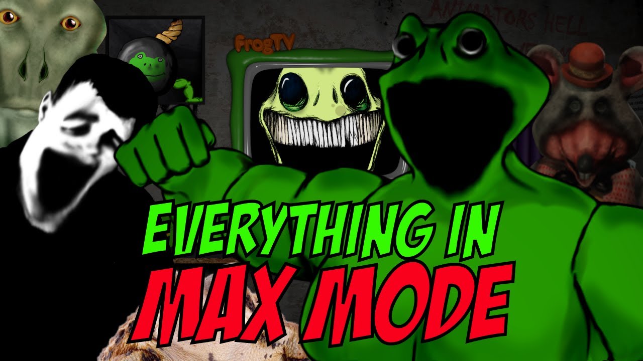 The Never Before Seen Max Mode Characters | One Night at Frogger's