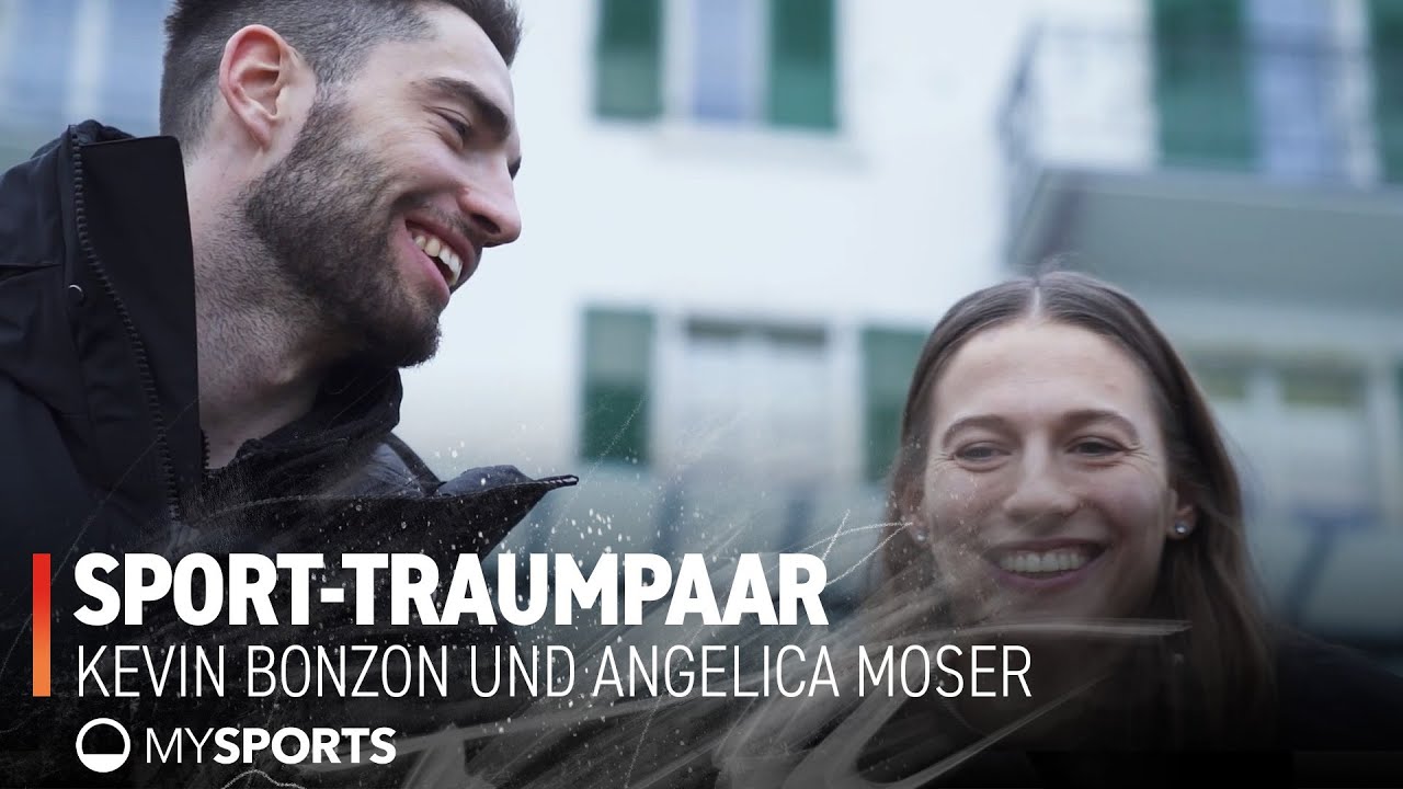 Sportler-Paar: Kevin Bozon und Angelica Moser