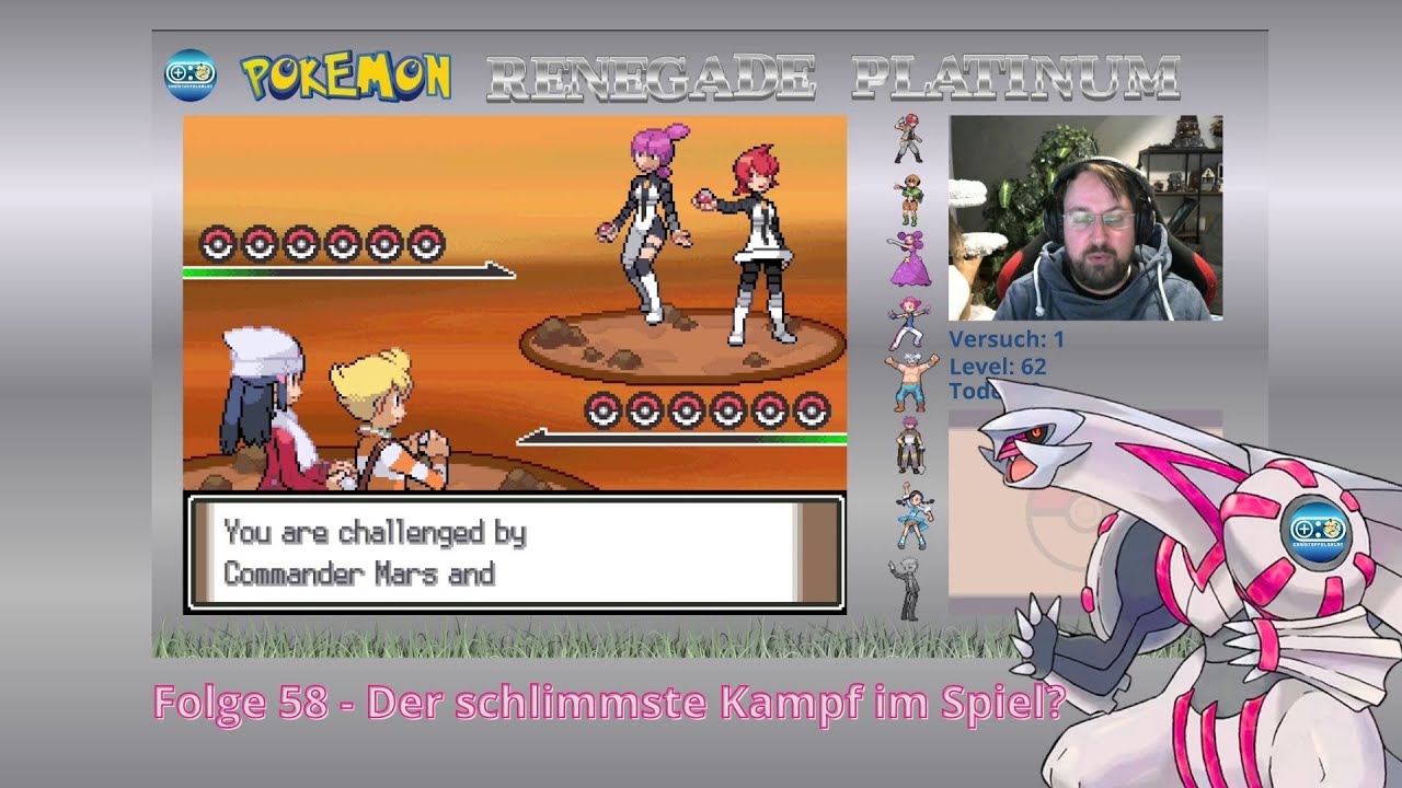 Pokemon Renegade Platinum Nuzlocke Challenge #58 Der schlimmste Kampf im Spiel?