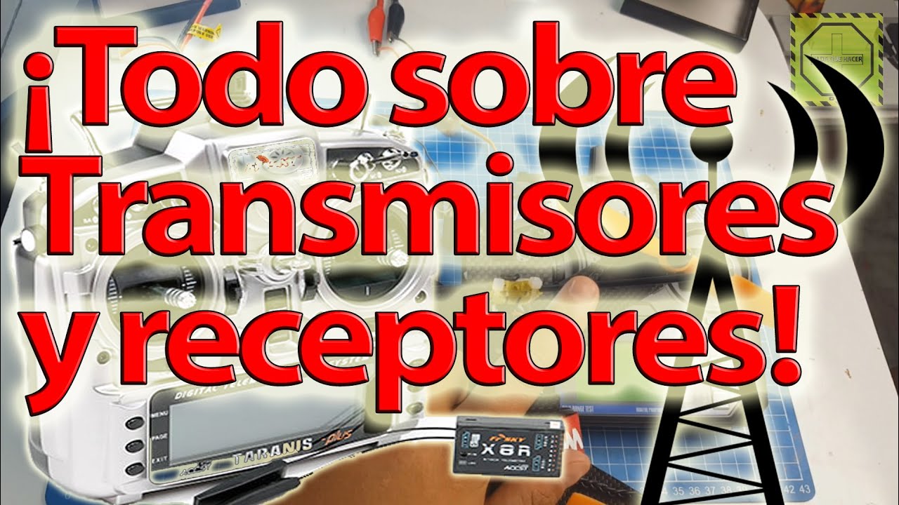 Todo sobre Transmisores y Receptores RC para DRONES y Aviones 101 Cap. 8 |DRONEPEDIA