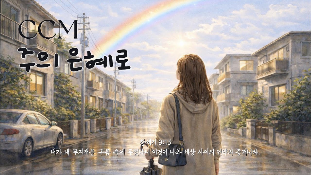 [CCM 발라드] 🌈 주의 은혜로 다시 일어섭니다 변함없는 주의 사랑 감사합니다 🙏