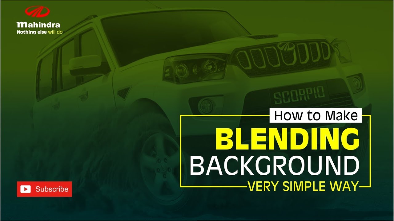 How to Blend Background Image and appy modern gradient