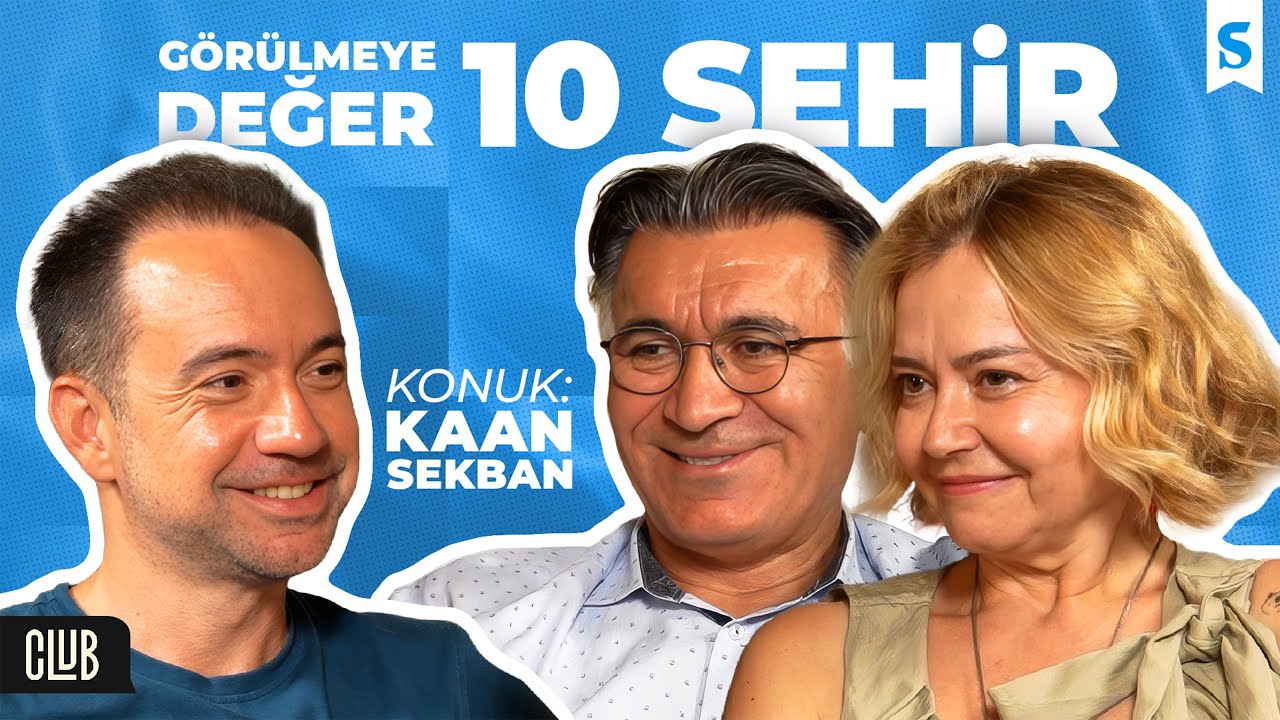 G&ouml;r&uuml;lmeye Değer 10 Şehir I Sel&ccedil;uk Şirin - T&uuml;lin Erdem - Kaan Sekban | Anlat Hocam #8