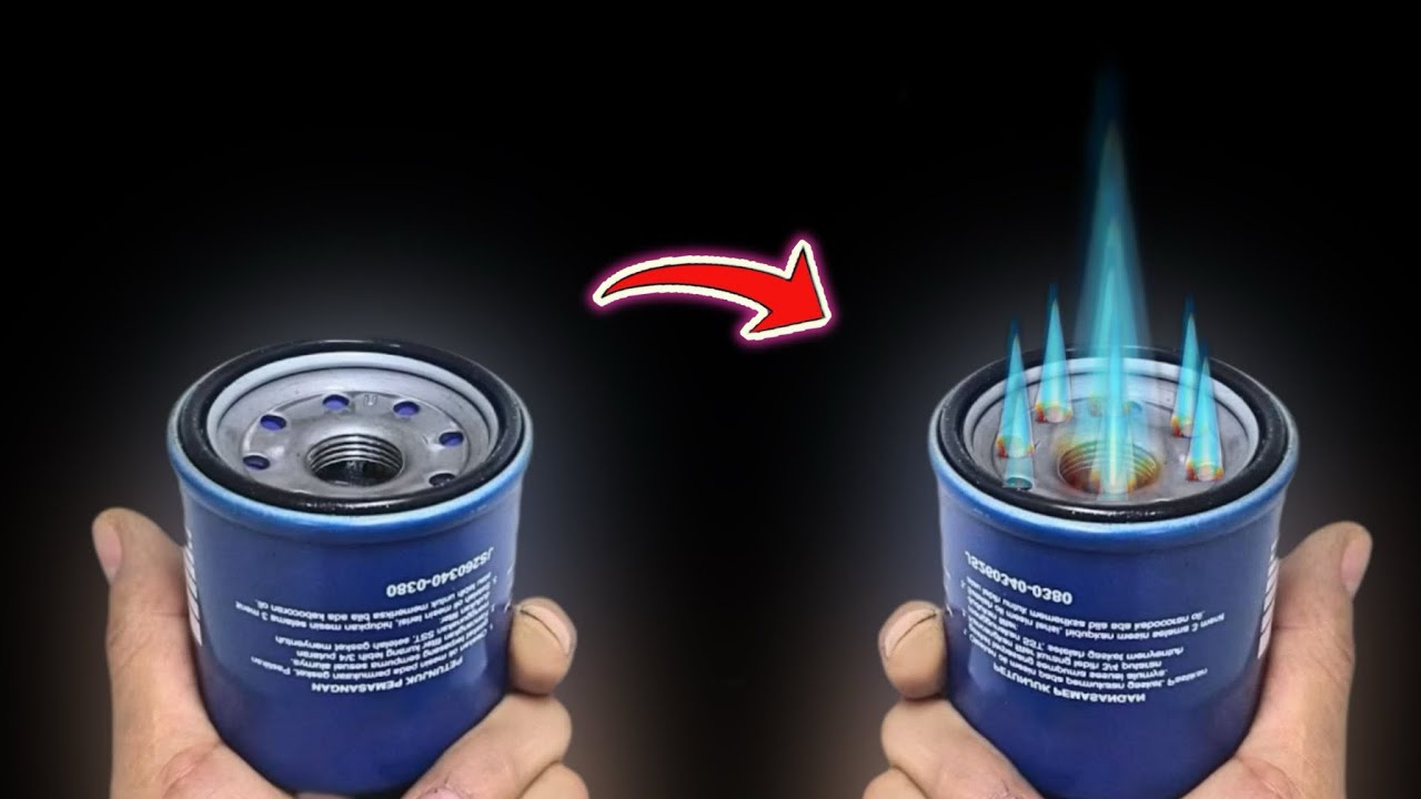 DIY Oil Filter Stove! | Diy Inventor