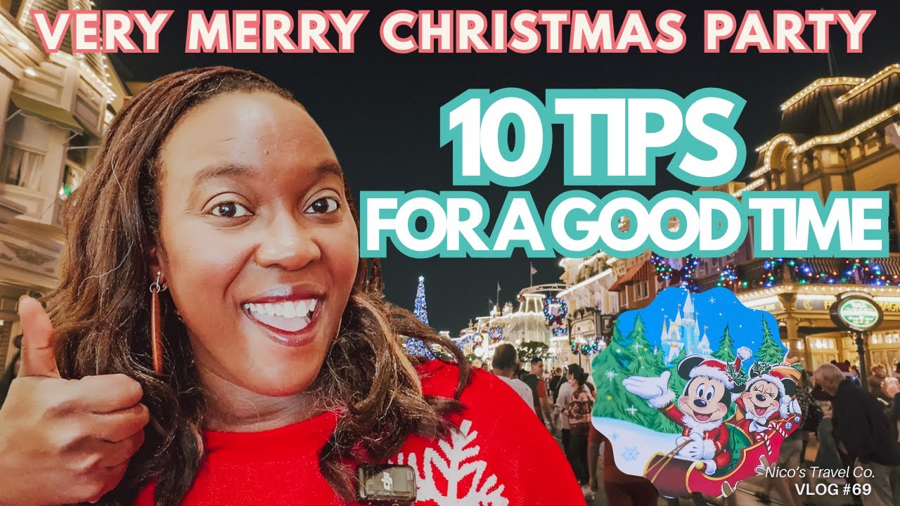10 Must-Know Tips for Disney's Very Merry Christmas Party 2025