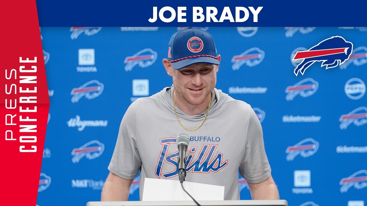 Joe Brady Talks About First Practice In Highmark Stadium | Buffalo Bills