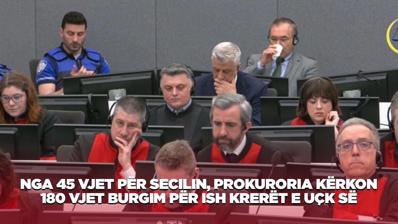 Nga 45 vjet për secilin, prokuroria kërkon 180 vjet burgim për ish krerët e UÇK së