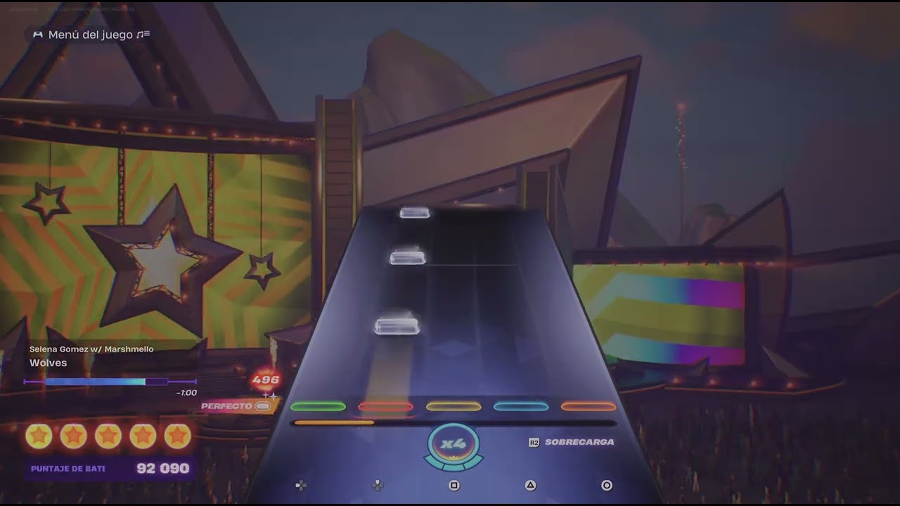Fortnite Festival - Wolves by Selena Gomez w/ Marshmello - on drums