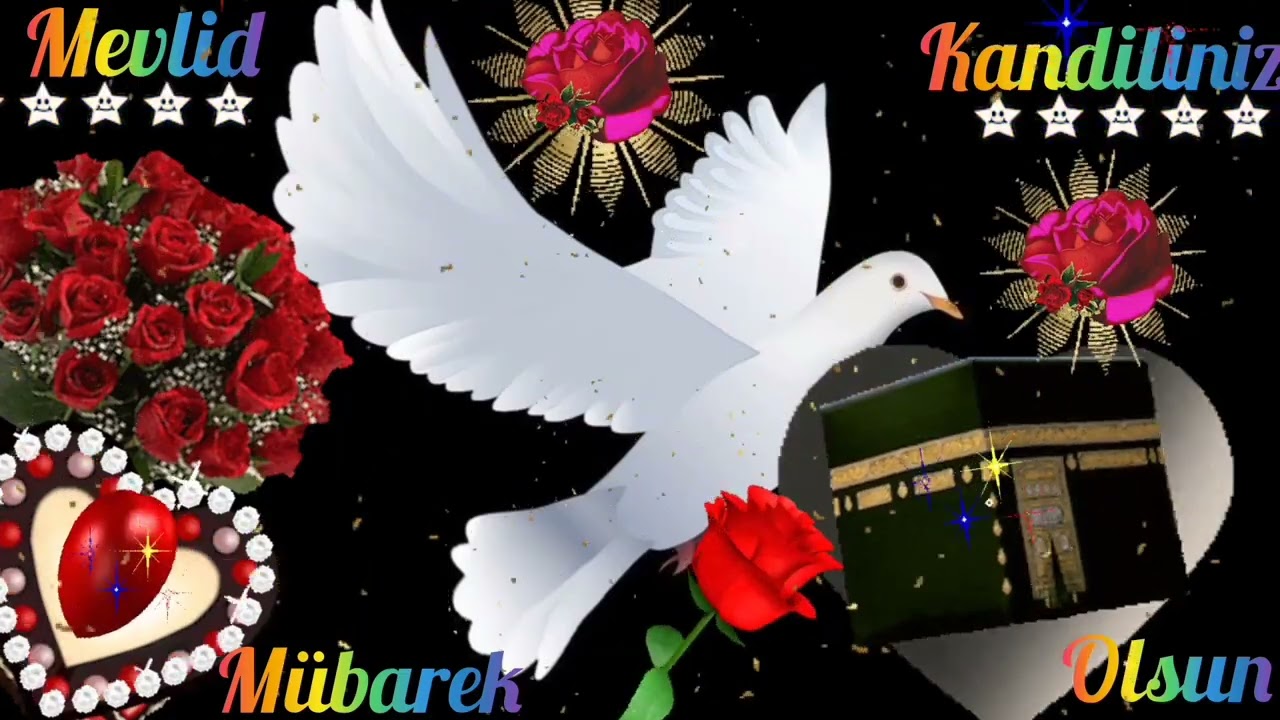 🌹Mevlid Kandili Mesajları🌹Resimli🌹En Yeni🌹Sesli🌹 Mevlid Kandili Duası🌹Mevlid Kandili Videoları