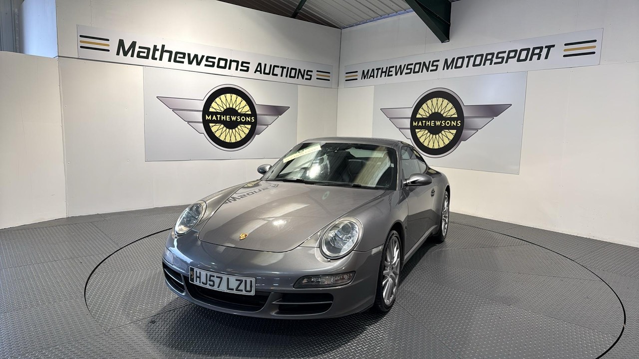 2007 PORSCHE 911 CARRERA 2 TIPTRONIC S | Mathewsons Classic Cars | Auction: 11, 12, 13 March 2026