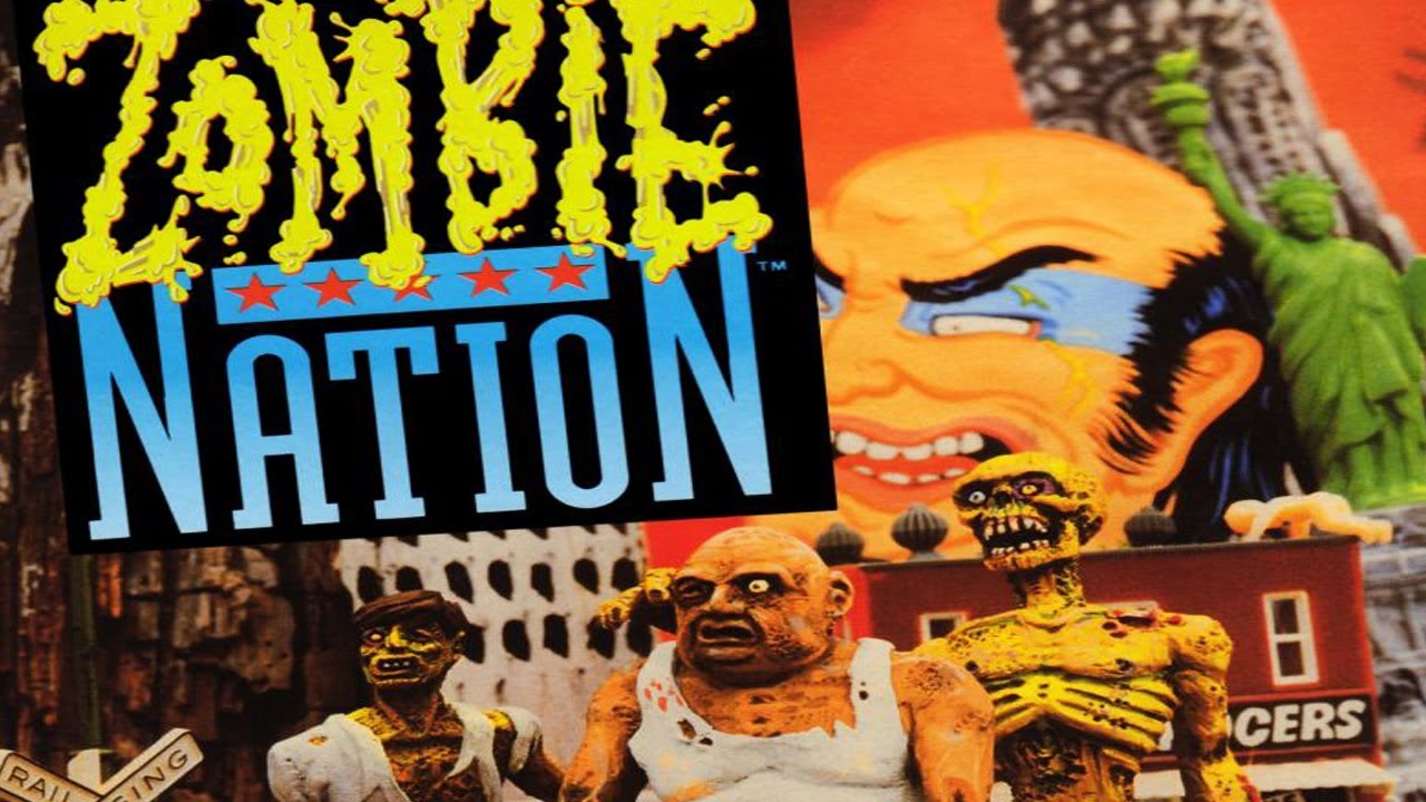 NES Hidden Gems: ZOMBIE NATION (Nintendo Entertainment System Review)