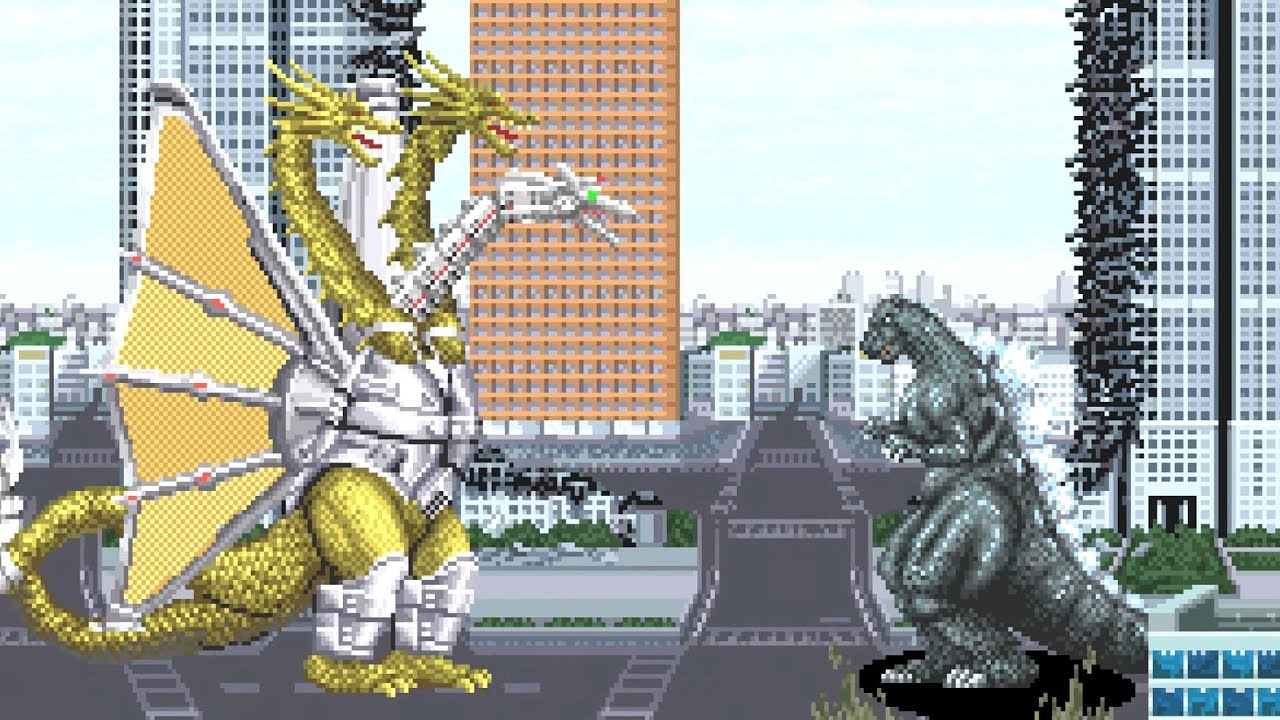 Godzilla (Arcade) Playthrough