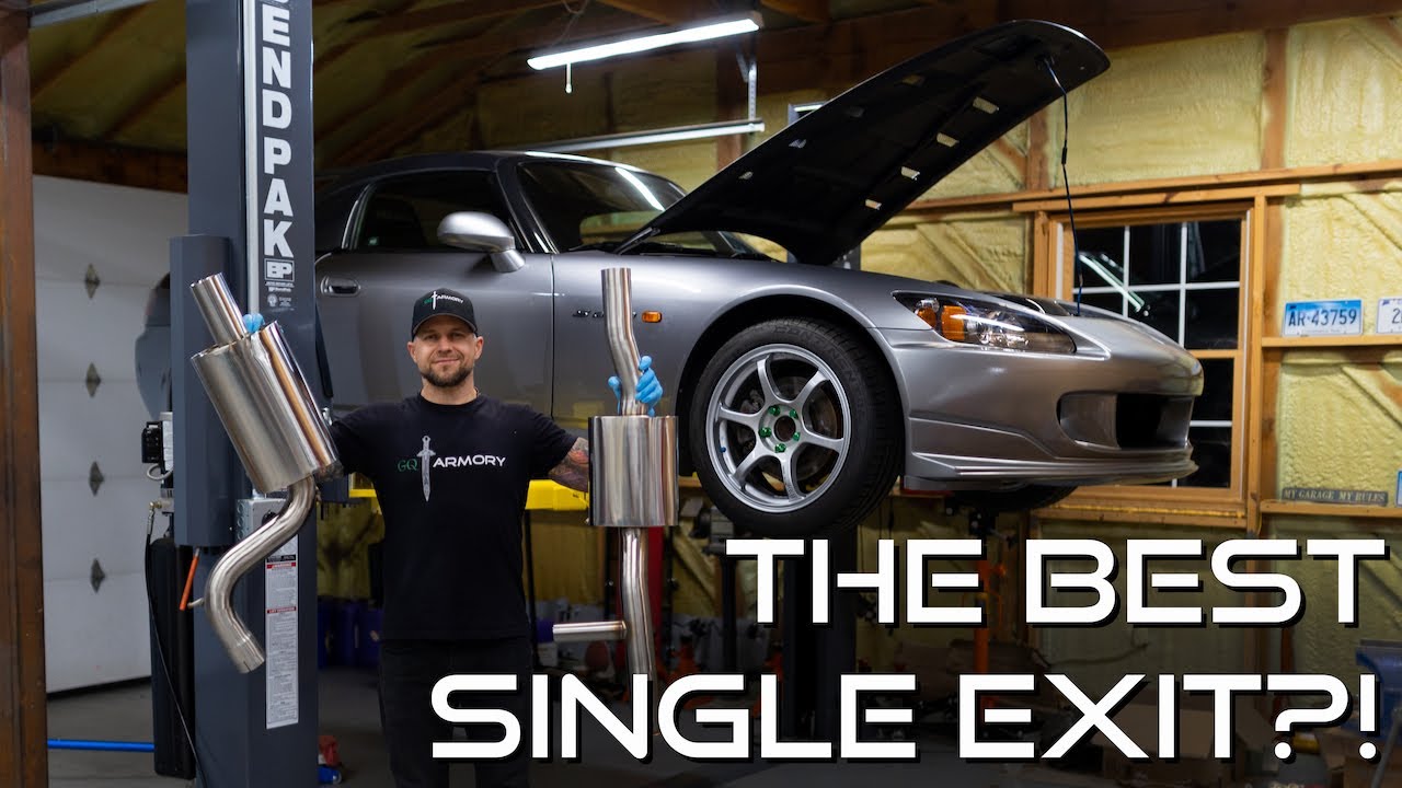 NEW! S2000 ASM/Ballade Single 70mm Exhaust Review