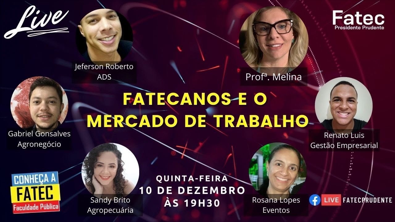 FATECANOS E O MERCADO DE TRABALHO