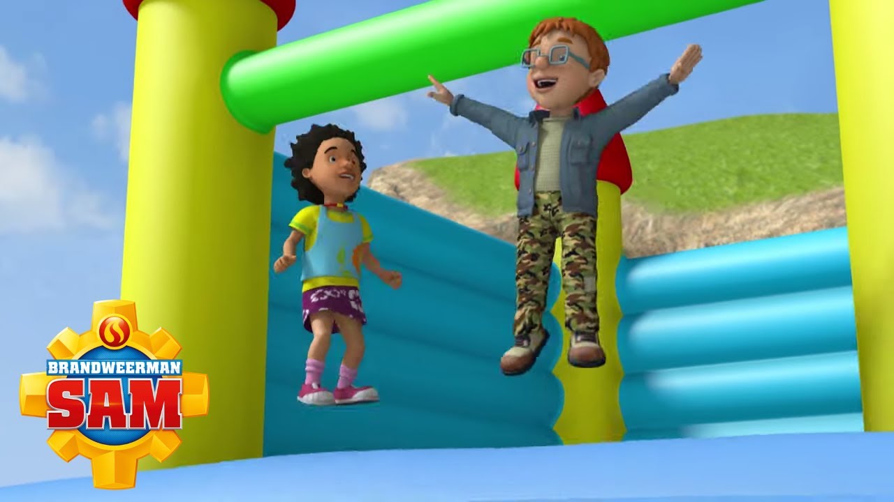 Brandweerman Sam | Springkasteel plezier! | Nieuwe Afleveringen | Kinderfilms