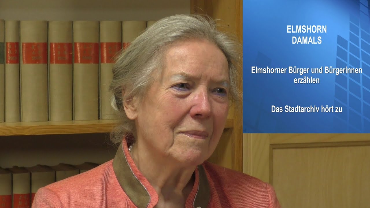 Elmshorn damals: Zeitzeugin Lisa Breuss