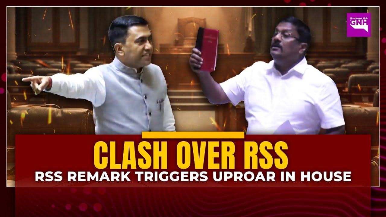 House Disrupted After Venzy Viegas RSS Remark During Vande Mataram Debate